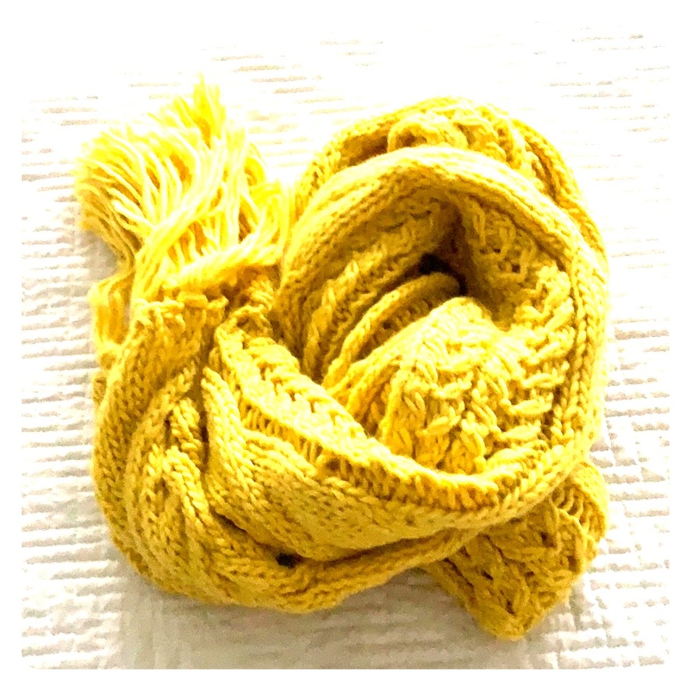 Yellow scarf